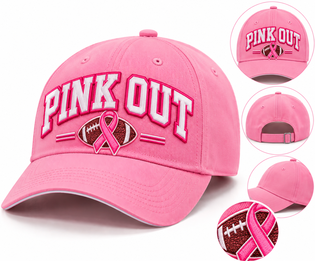 Pink Out Ribbon Cap
