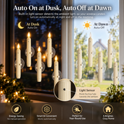 Window Candles Sensor Lights