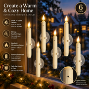 Window Candles Sensor Lights