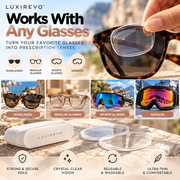 LuxiRevo's Stick-On Lenses