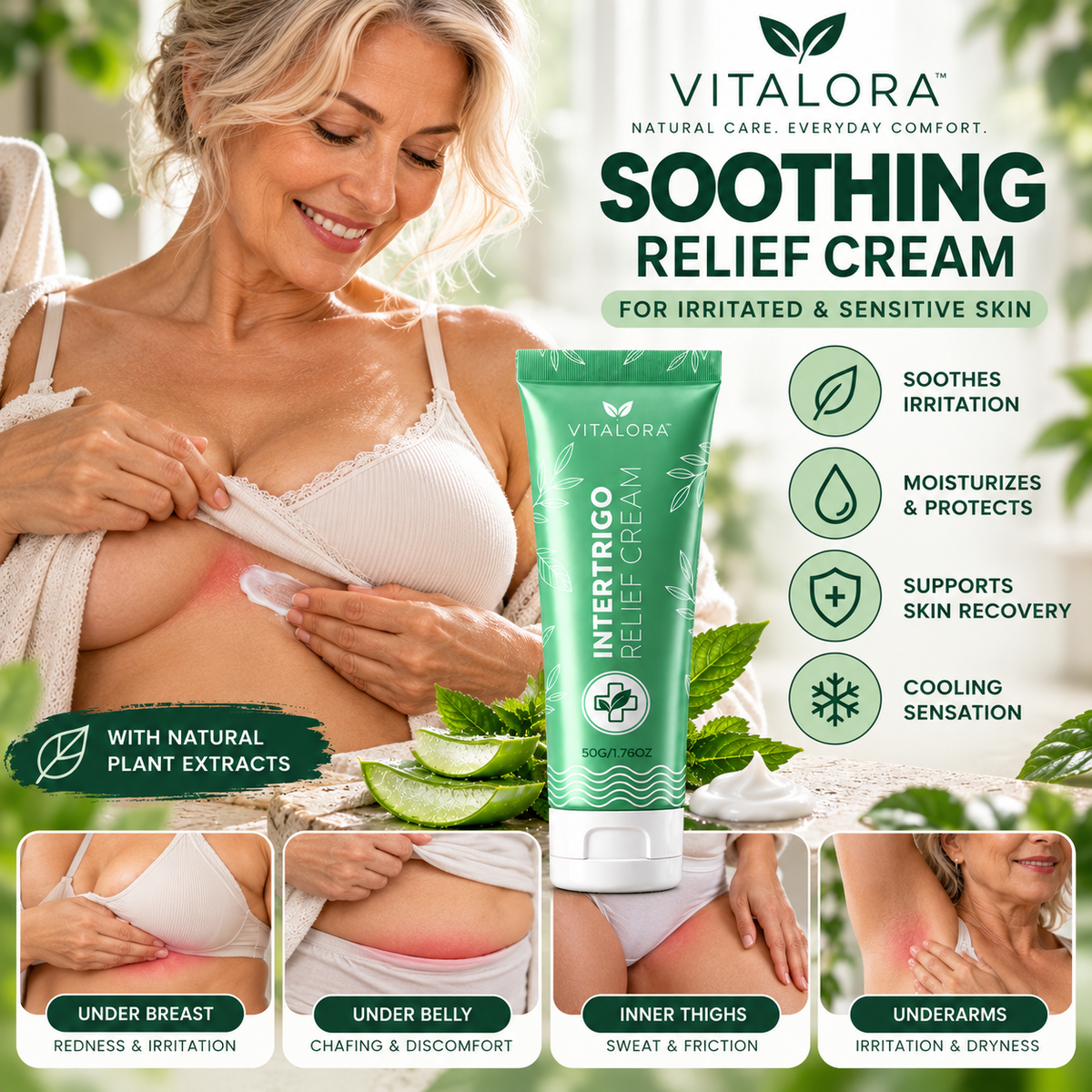 VITALORA™ Intertrigo Relief Cream